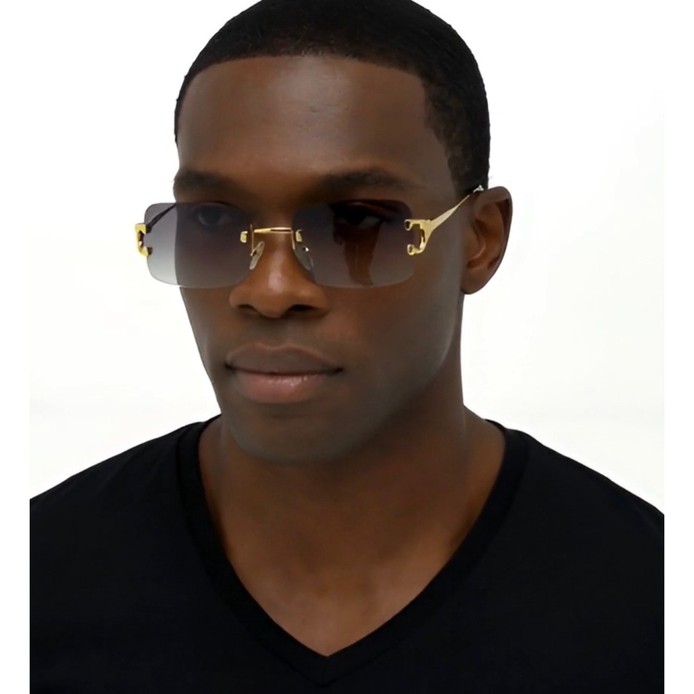 Sunglasses Gradient Lens Fashion Designer Style Hip Hop UV400 Protection‎ Lentes